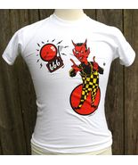 Vintage NOS 1997 Poster Pop Devil Alarm Bell 666 T Shirt - Multiple Sizes - €40,52 EUR