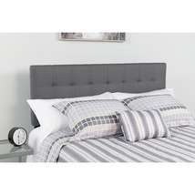 Twin Headboard-Gray Fabric HG-HB1704-T-DG-GG - £70.25 GBP