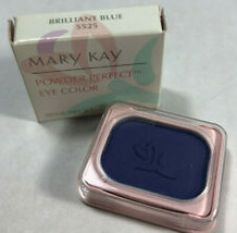 Mary Kay Powder Perfect Eye Color Brilliant Blue 5525 Eye Shadow - £11.85 GBP