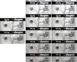 Energizer 317 Button Cell Silver Oxide SR516SW Watch Battery Mercury Fre... - $15.55