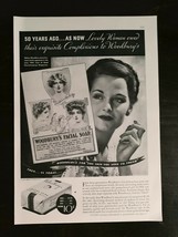 Vintage 1935 Woodbury&#39;s Facial Soap Full Page Original Ad 122 - $6.64