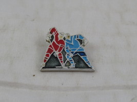 Vintage Soviet Hockey Pin - Dynamo vs CSKA Moscow - Stamped Pin - £19.07 GBP