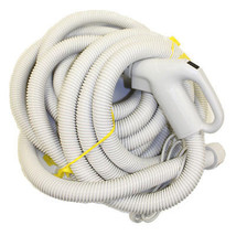 Central Vac Hose Assy 35FT Dual Switching Swivel End Crushproof Electric hose - £218.18 GBP