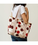 Multi Color Polka Dot Large Tote Diaper Bag - $365.18 MXN