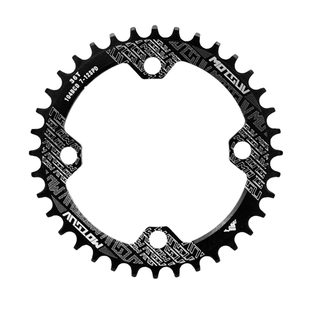 104BCD Narrow Bike Chainwheel Aluminum Alloy 38T Bicycle Chainring Round Strong  - $120.81