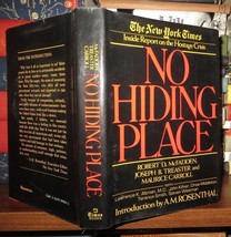 McFadden, Robert D NO HIDING PLACE The New York Times Inside Report on the Hosta - £40.70 GBP