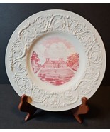 Stratford Hall Pink (Virginia) by WEDGWOOD Luncheon Plate 9 1/2 in - €28,37 EUR