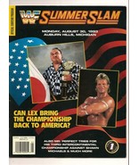 wwf 1993 Summerslam Offical Program PPV WWE - £63.38 GBP