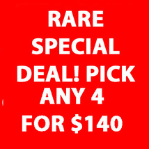 Special Low Deal July 12-13 Tues - Wed Pick Any 4 For 140 Deal Magick - £223.81 GBP