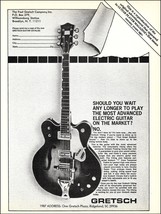 1967 Gretsch Viking electric guitar ad re-issued in 1987 - £3.32 GBP