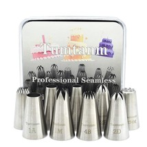 9 Pack Large Piping Nozzles, Seamless Icing Nozzles For Cake Decorating - $29.99