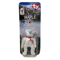 VTG NIP TY McDonalds Beanie Baby Bear Maple In Original Package - £63.70 GBP