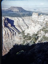 1954 Cedar Mountain Grand Canyon Nat&#39;l Park Arizona Red-Border Kodachrome Slide - £4.34 GBP