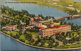 St. Francis Hospital Miami Beach FL Postcard PC530 - $4.99