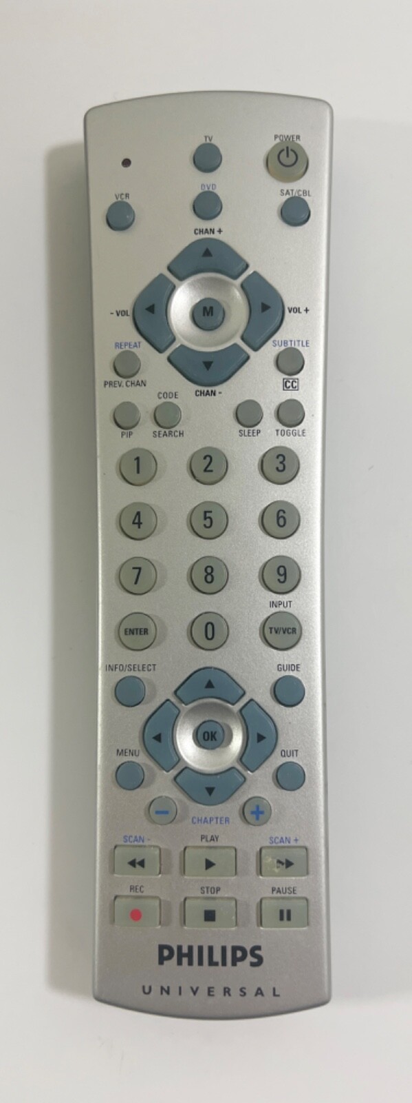Universal Remote Control Philips Consolidator 4 Device PM435S  			