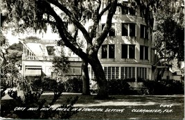 Vtg Postcard RPPC - Gray Moss Inn Clearwater Florida - Hotel In Tropical Setting - £8.97 GBP