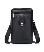 Mini Saddlebag Messenger Bags Woman Satchel Famale Shoulder Genuine Leat... - £63.20 GBP