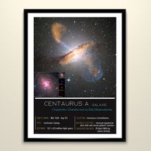 Printable Poster of Astrophotography (CENTAURUS A galaxie) ESO&#39;s Observatories - £3.13 GBP
