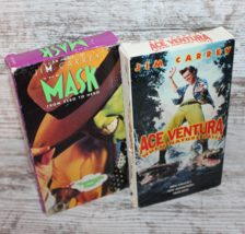 The Mask and Ace Ventura When Nature Calls VHS Lot Jim Carrey Comedy Classic - £6.26 GBP