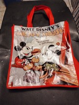 Walt Disney&#39;s Mickey Mouse “Building a Building&quot; Reusable Tote Bags, 13x13x6-in. - £9.32 GBP