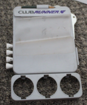 Club Runner Golf Cart Tee Ball Score Card Divot Repair Tool Holder - $12.46