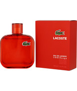 Eau de Lacoste L.12.12. Rouge 3.3 oz / 100 ml Eau De Toilette spray for men - $88.20