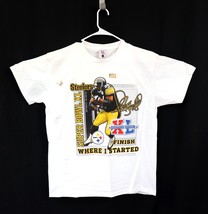 NEW w/ TAGS NWT NFL Jerome Bettis Steelers Super Bowl XL T-Shirt L LG - $19.79