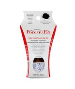 High Heat Paint Porc-a-fix Porcelain Touch up Repair Glaze, Gloss Black,... - $27.99