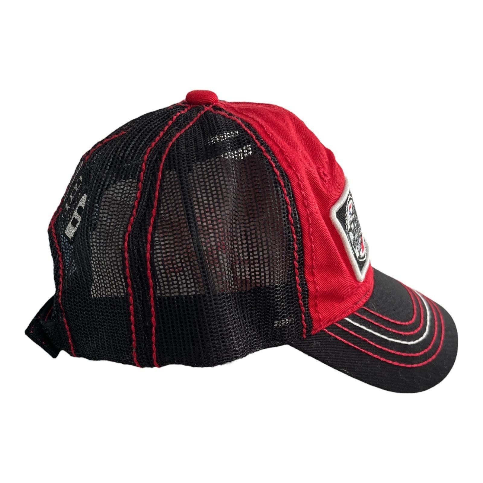 U.S. Army Warrant Officer Recruiting Hat Red Black Mesh Trucker Cap Bretmor Item image 2