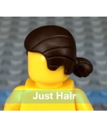 Minifigure Brown Man Bun Hair For US Seller - $4.62 CAD
