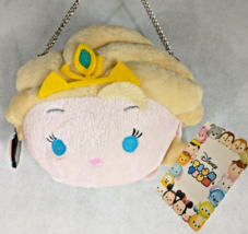 Disney Frozen Elsa tsum tsum Purse Bag Plush Chain Strap with Stitch Charm - £16.73 GBP