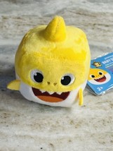 WowWee Pinkfong Baby Shark Official Singing Song Cube Plush Yellow Toy - £19.47 GBP