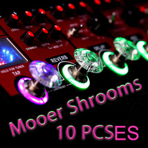 Mooer SHROOMS 10pcs Footswitch Topper Guitar Effect Pedal Plastic Bumper... - £10.86 GBP
