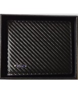 FORD WALLET 3d Metal Epoxy Shield  carbon Fiber Faux Leather. - $39.00