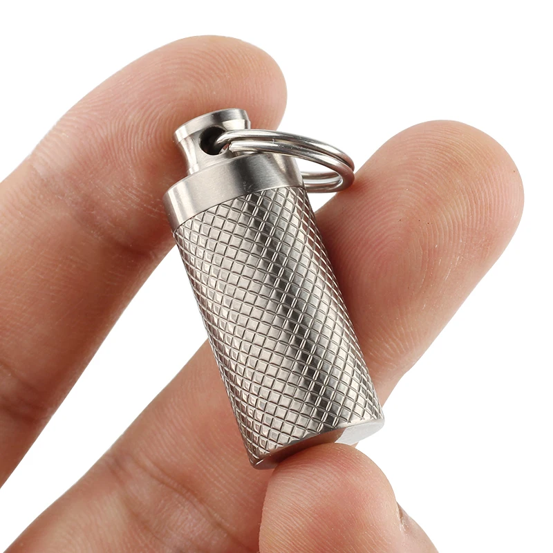  alloy seals bottle waterproof canister medicine bottles outdoor edc first aid supplies thumb200