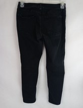 Ana Women&#39;s Mid Rise Midnight Black Stretch Jeggings Size 8P Inseam 24&quot; - $16.48