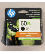 Genuine OEM HP 60XL Black Ink Cartridge (CC641WN)  - EXP 02/2025 - $19.95