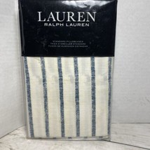 Lauren Ralph Lauren Hannah Stripe Standard Pillowcases New - $49.49