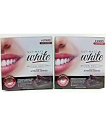 2 x Ultimate White Whitening Dental Strip Infused with Charcoal 6 Strips... - $19.85 CAD