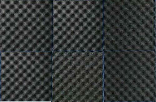 BookishBunny 6 Packs 6 sqft - Premium Quality Acoustic Foam Egg Crate Pa... - $12.69
