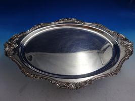 Grande Baroque by Wallace Silverplate Meat Platter Large 22&quot; #260 (#8639) - $3,463.04 MXN