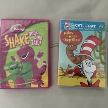 kids dvd lot Barney And Dr Seuss  - £10.88 GBP