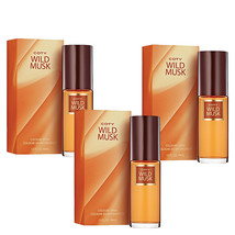 Pack of (3) New Coty Wild Musk By Coty For Women. Cologne Spray 1.5-Ounces - £40.75 GBP