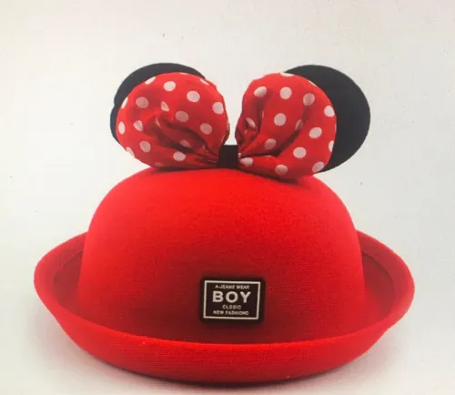 Minnie Mouse Girls&#39; Bucket Hat (red) - $12.00