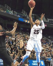 Tiffany Mitchell South Carolina Indiana Fever signed 8x10 photo COA proof - £50.83 GBP