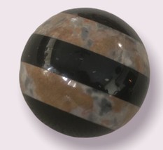 Granite Marble Onyx 3&quot; Decor Sphere Ball Polished Mineral Stone Heavy - £56.05 GBP