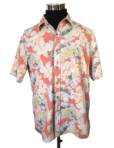 Cooke Street Island Casual Shirt Men&#39;s Size Large Hawaiian Aloha Tropical Cotton - £14.74 GBP