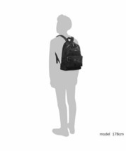 Michael Kors Kent Sport Black Nylon Large Backpack 37F9LKSB2C $398 Retail FS - £102.86 GBP
