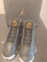 Air Jordan 13 Playoff Retro Size 5y GS Black White Red Sneakers 2023 DJ3... - $139.95