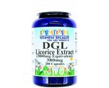 200 Capsules 3800mg DGL Licorice Root Extract + 50mg L-Glycine (Free Form) - £13.29 GBP